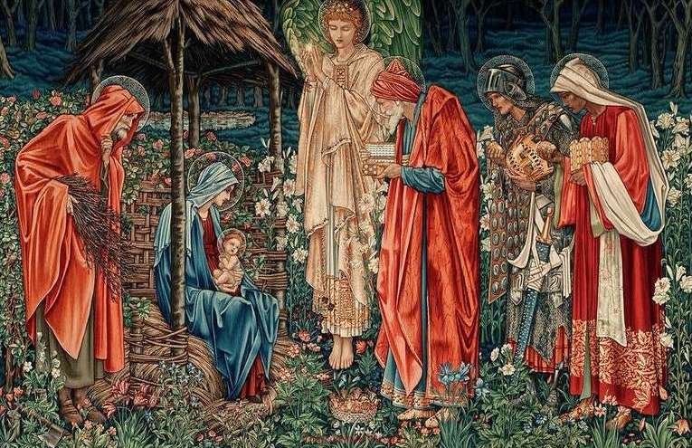 Trys karaliai Edvard Burne-Jones 162-SD