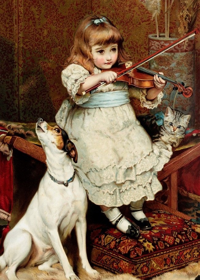 Nutrūkusi styga, Charles Burton Barber 34-VK