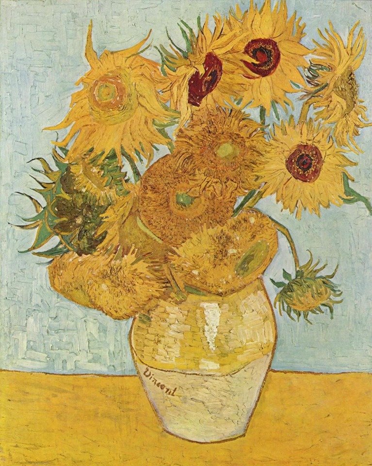 Saulėgrąžos. Vincent van Gogh 37-SD