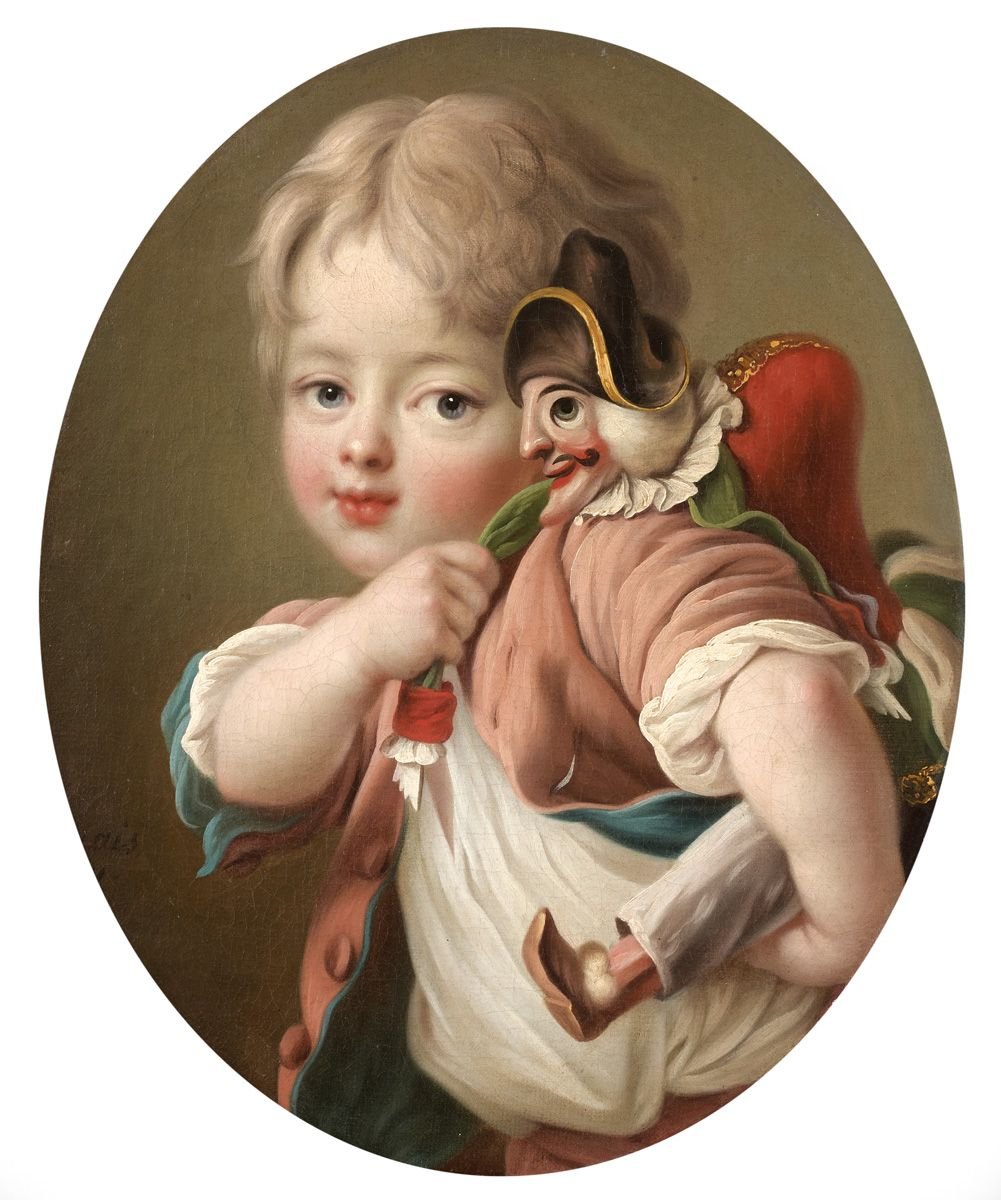 Mažasis berniukas. Francois Hubert Drouais 45-SD