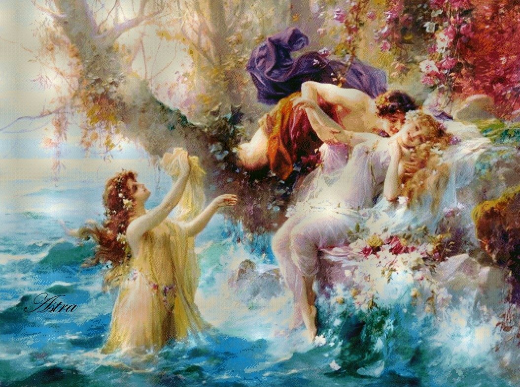 Vandens nimfos, Hans Zatzka 63-SD - Image 2